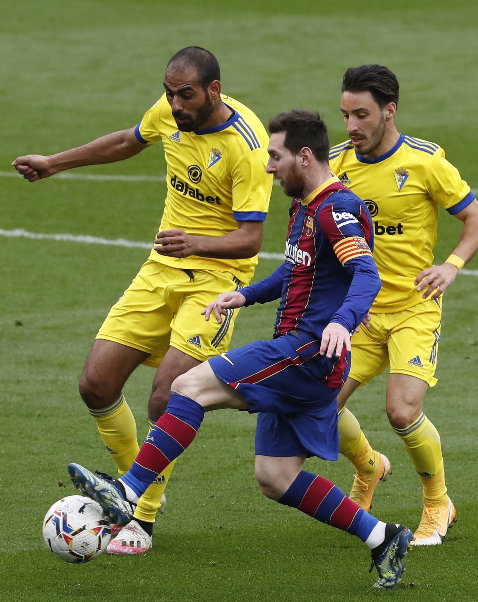 Barça Cadis Messi EFE