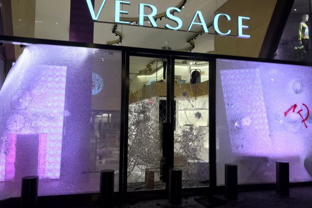 Versace saqueado protestas Hasél - Gemma Liñán