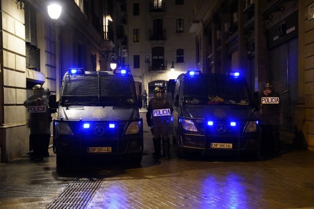  Jefatura Policia Nacional manifestación Hasél 2202 / Pau de la Calle