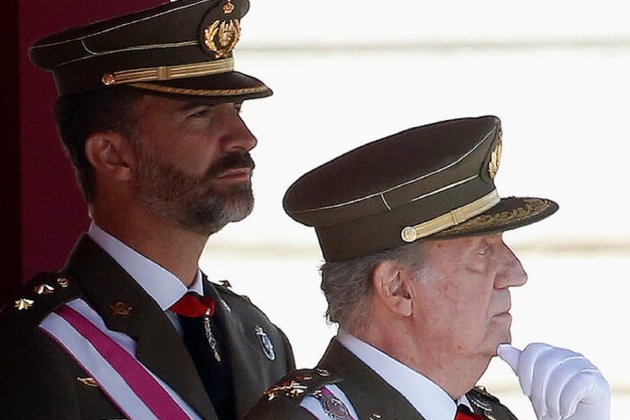 felipe y juan carlos militares