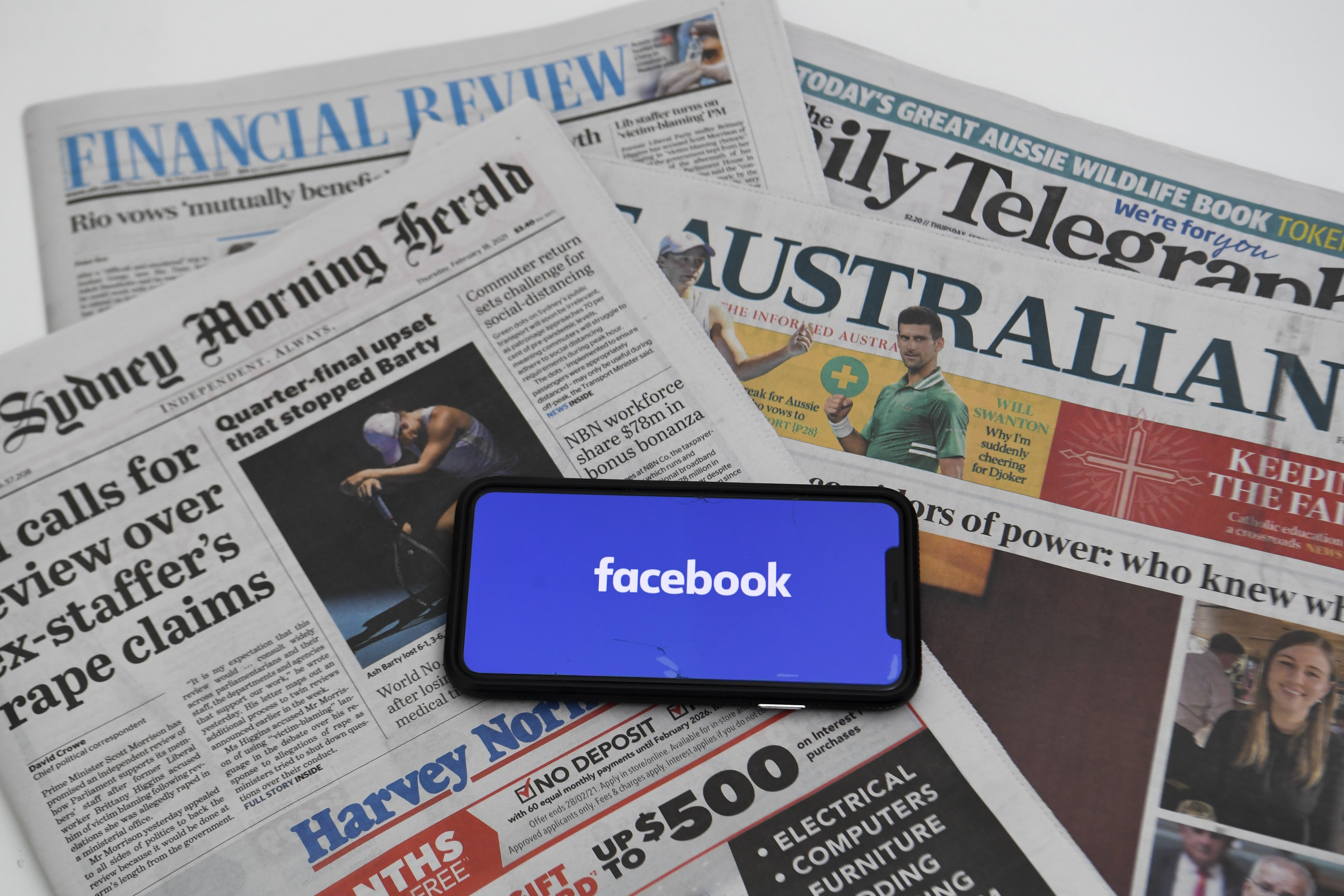 Facebook fuerza Australia a hacer cambios en la ley de monetización periodística