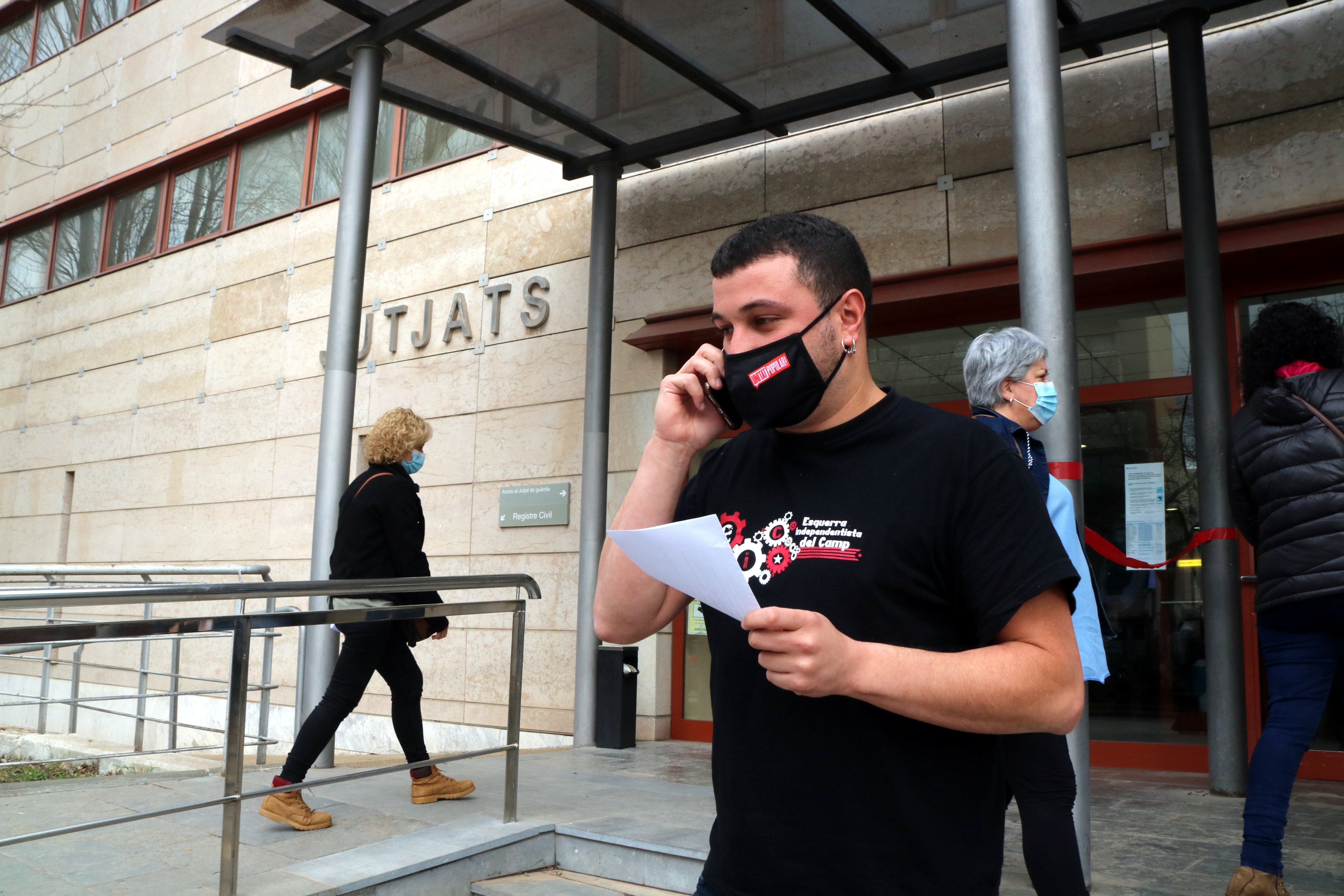 En libertad el número 2 de la CUP en Tarragona después de ser detenido