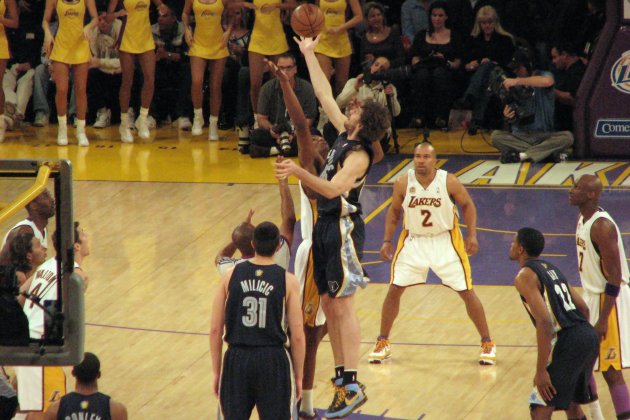 Gasol Memphis Lakers