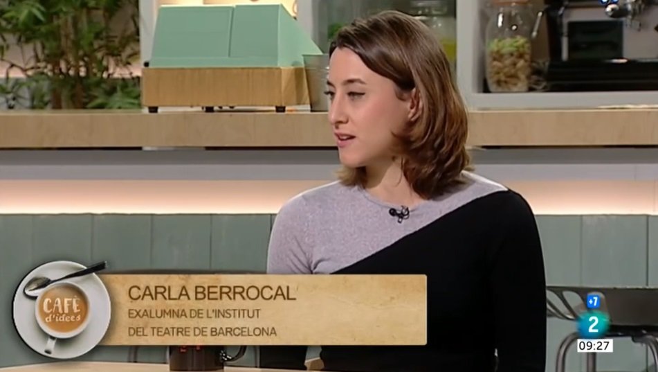 carla berrocal actriz institut teatre