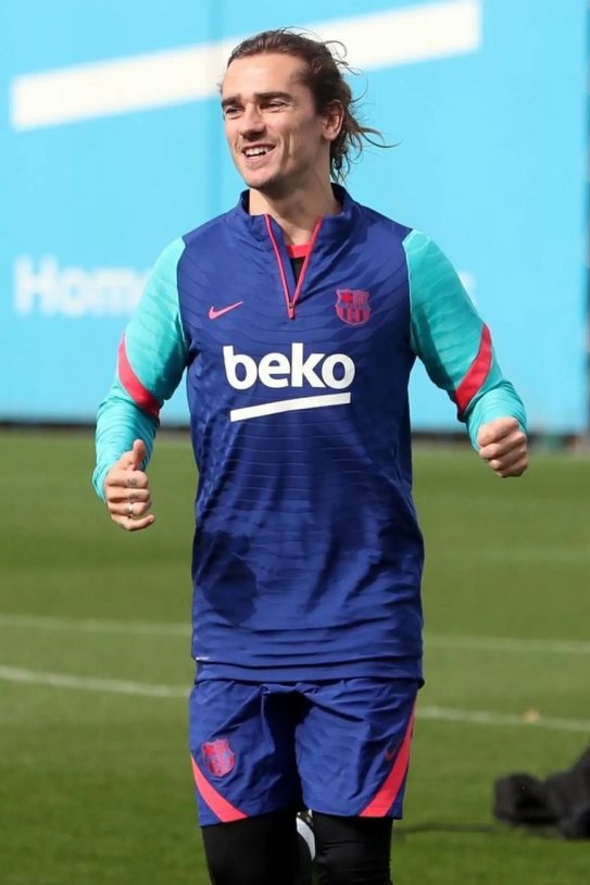 Griezmann entrenament FC Barcelona