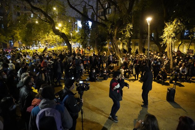  manifestación Pablo Hasél Leatemndi 2302 / Pau de la Calle