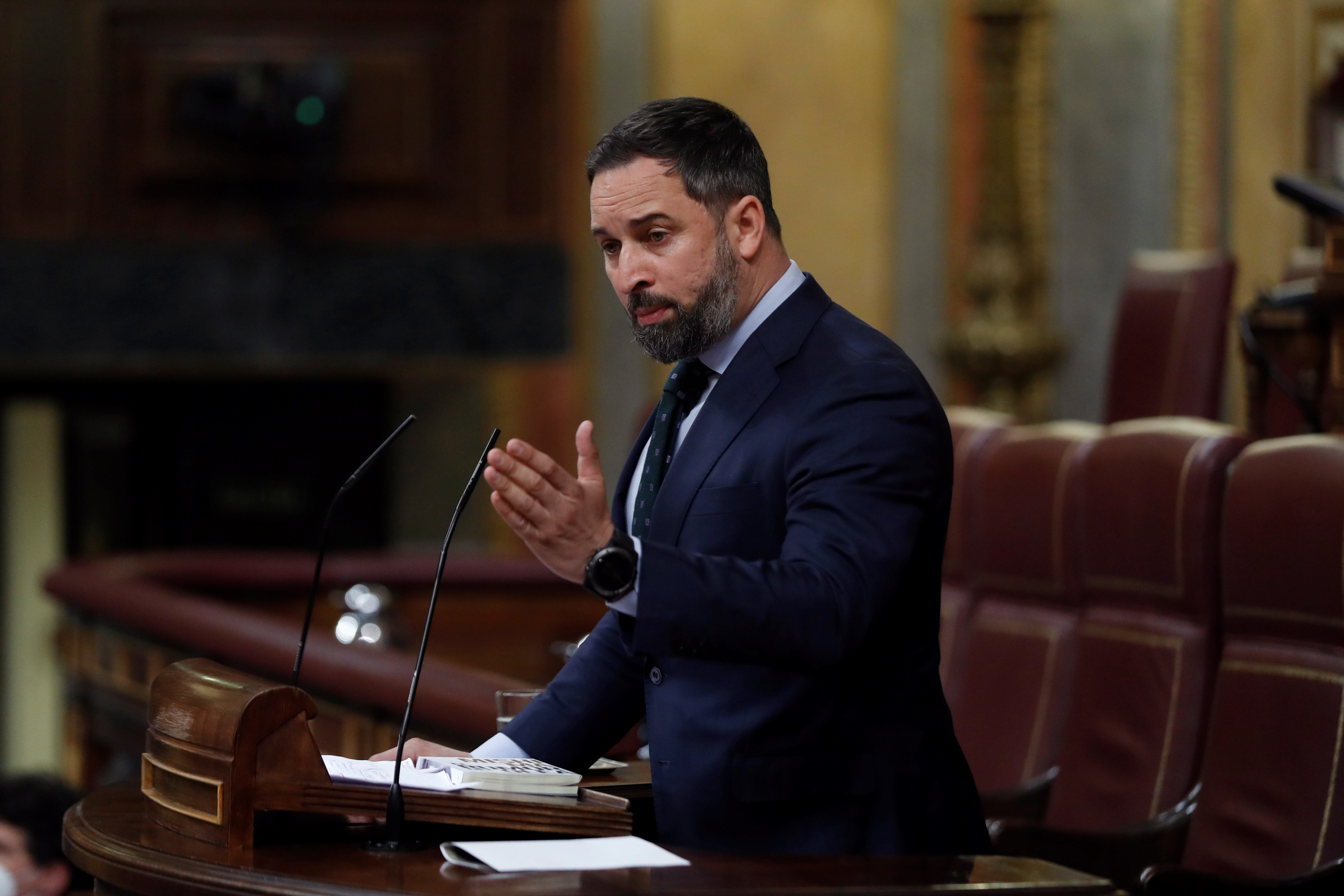 Abascal amenaça Sánchez amb una nova moció de censura