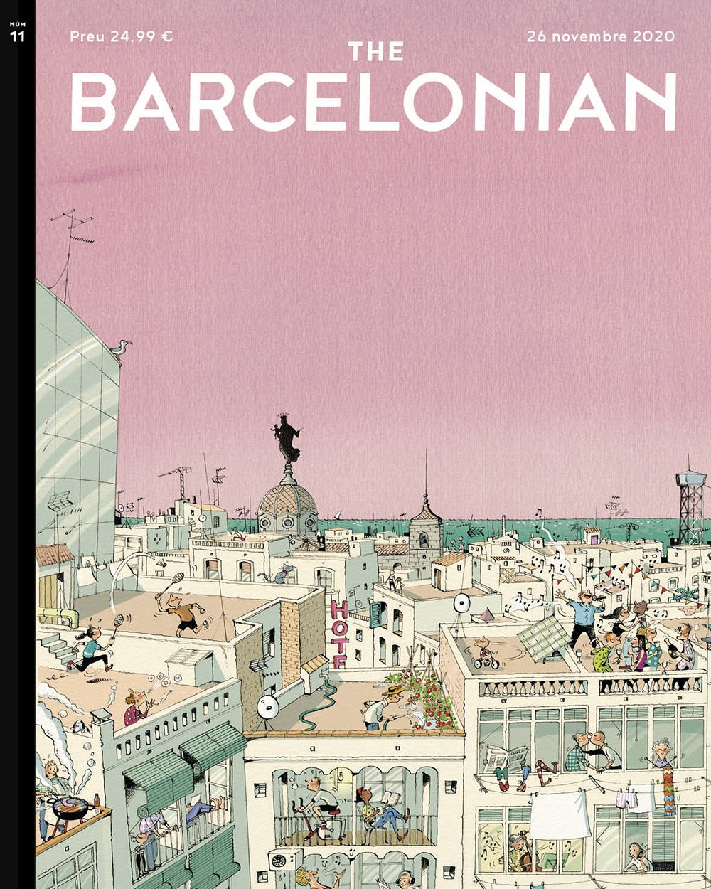 The Barcelonian CRISTINA  LOSANTOS