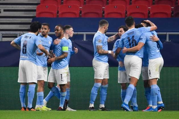 Manchester City celebracion gol Champions Europa Press