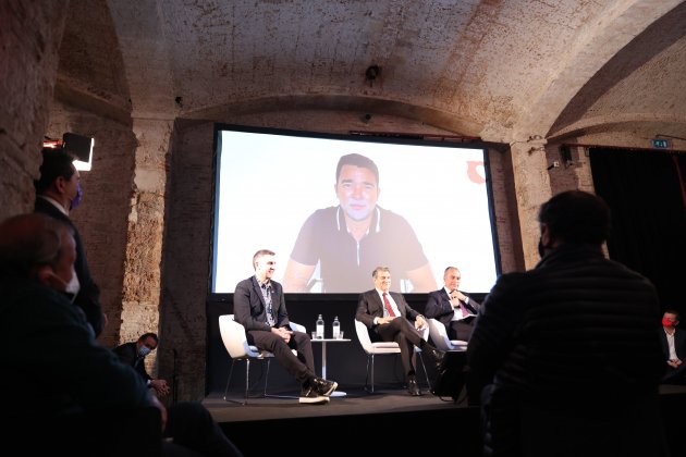 Joan Laporta presentació Sergi Alcàzar