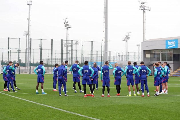 Entrenamiento Barça