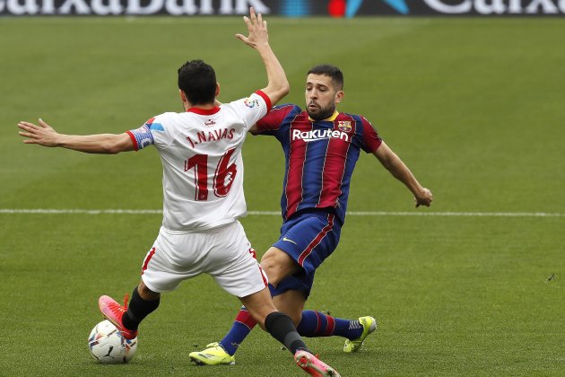 Jordi Alba Jesus Navas Sevilla Barca EFE