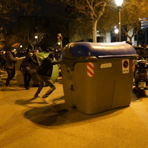 manifestación barcelona pablo hasél 2702 sábado / Pau de la Calle