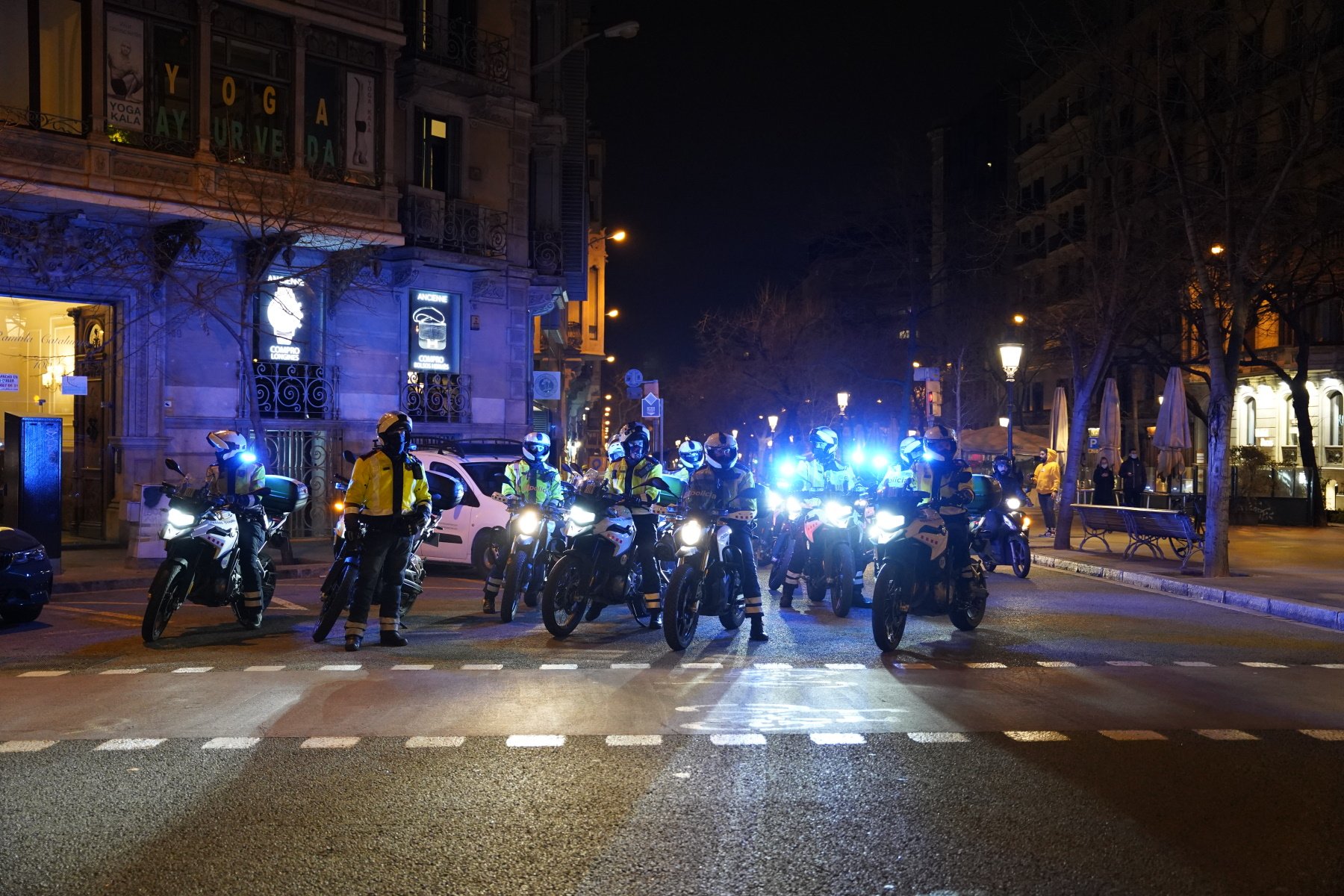 manifestación barcelona pablo hasél 2702 sábado / Pau de la Calle