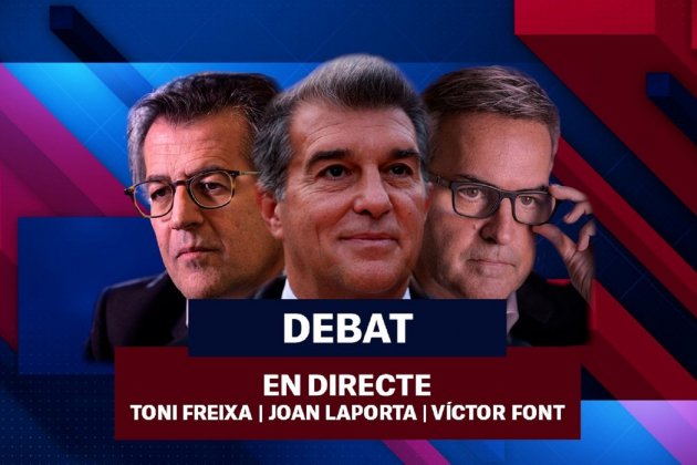 Debate elecciones Barça foto Directo Deportes