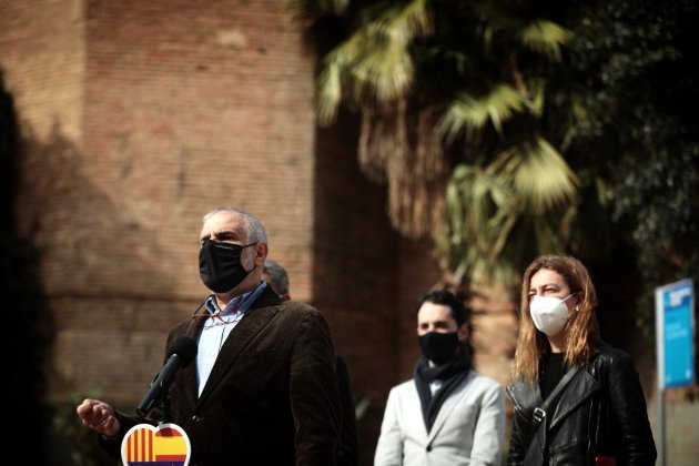 Carlos Carrizosa Ciudadanos rueda prensa disturbios Barcelona / ACN