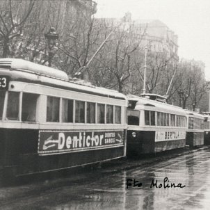 Tranvias de Barcelona. Archivo TMB Tranvias de Barcelona. Archivo TMB