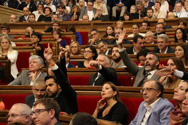 Pleno Parlamento 6 septiembre 2017 Ciudadanos ACN