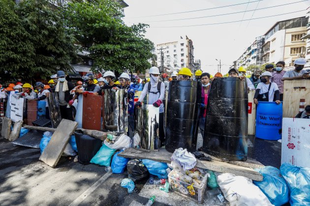 protestes cop d'estat birmania myanmar efe