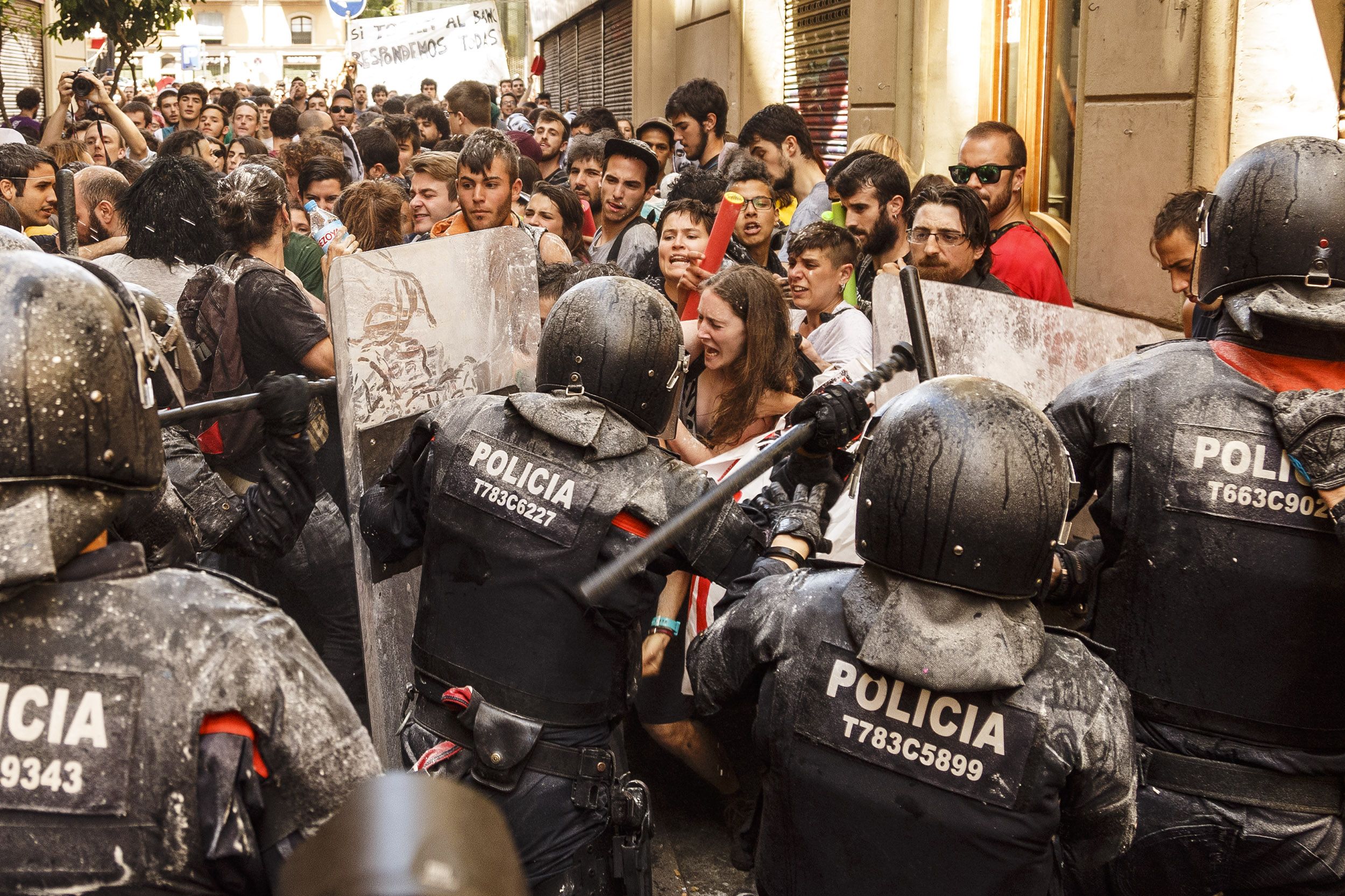 Els Mossos es blinden a Gràcia davant la pressió okupa