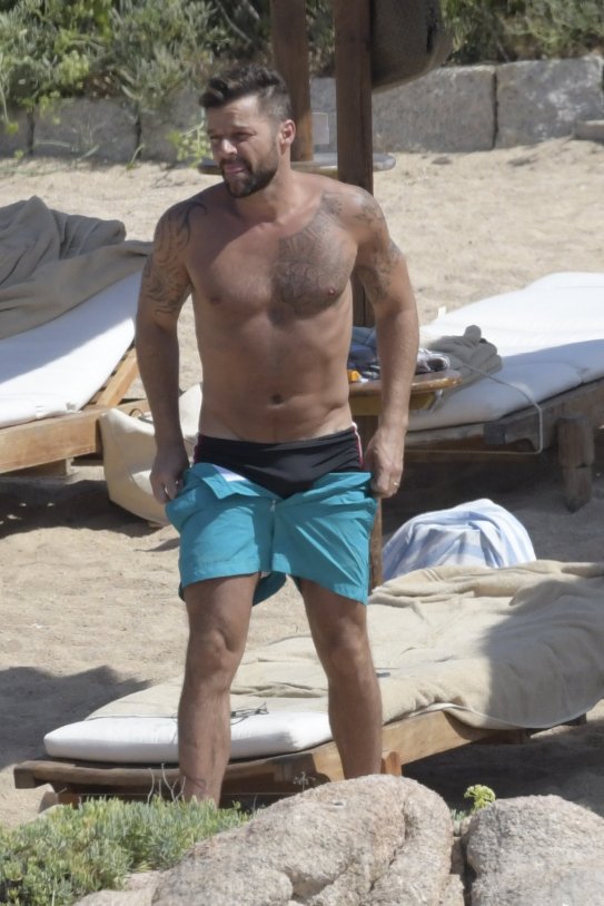ricky martin playa GTRES