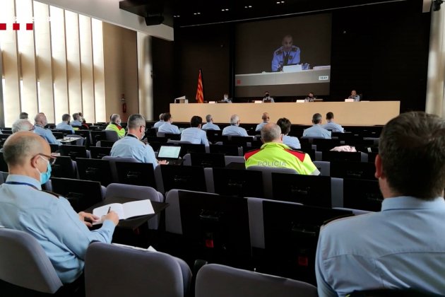 reunión mandos Mossos 
