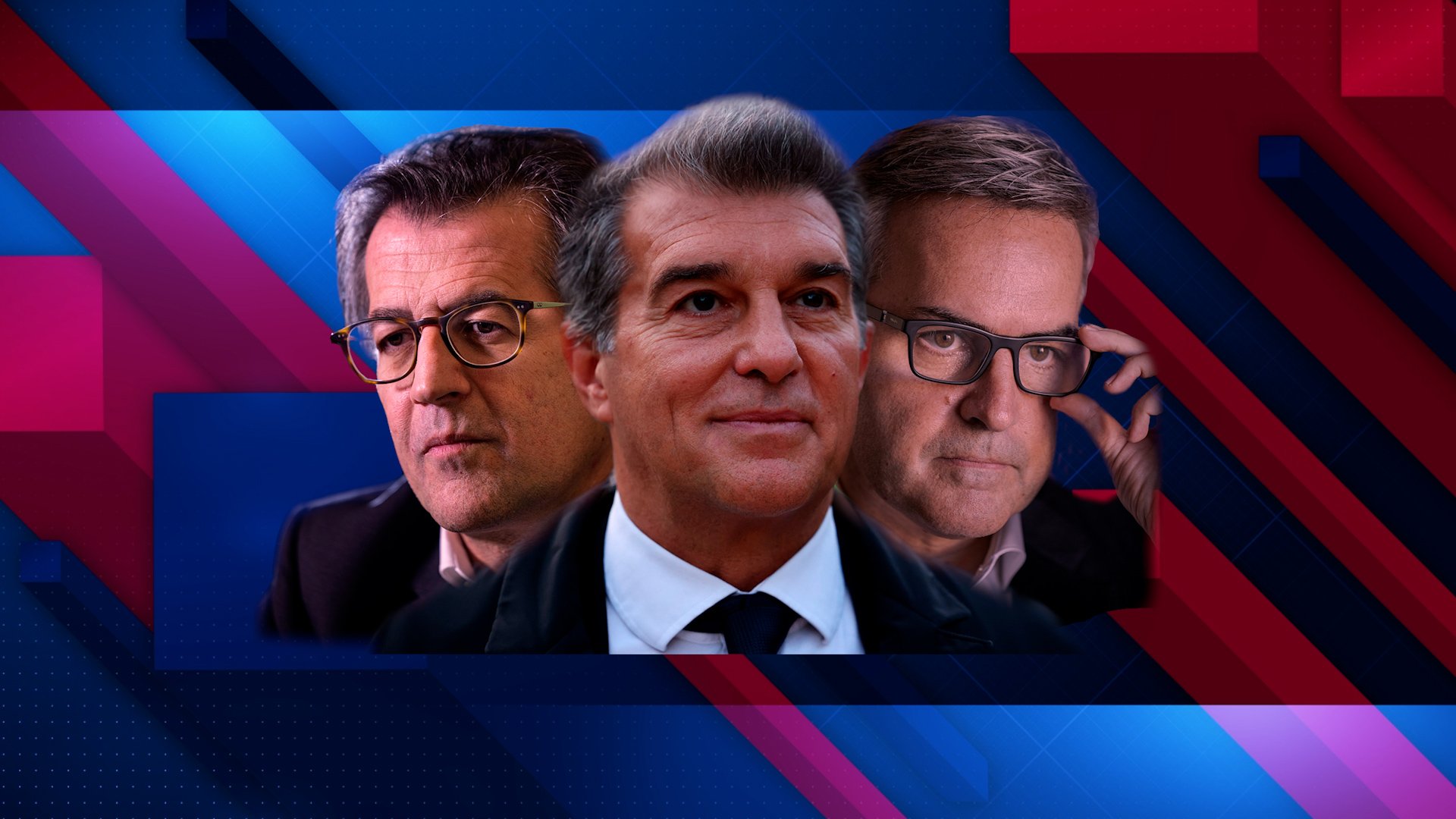 Test eleccions Barça: els candidats d'autodefineixen