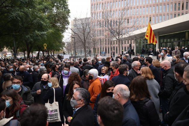 concentració sindicatura sindics 1-O ciutat de la justícia - Sergi Alcázar
