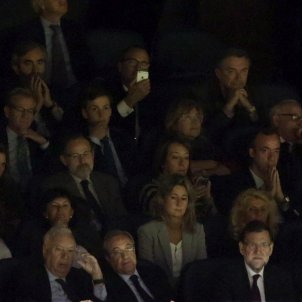 FLORENTINO PEREZ RAJOY BERNABEU EFE FLORENTINO PEREZ RAJOY BERNABEU EFE