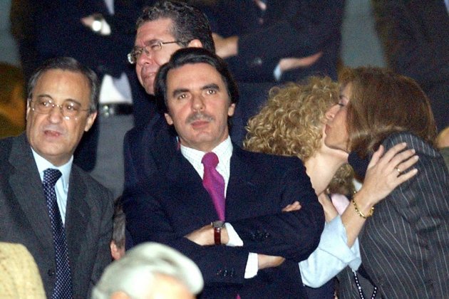 FLORENTINO PEREZ AZNAR BOTELLA BERNABEU EFE