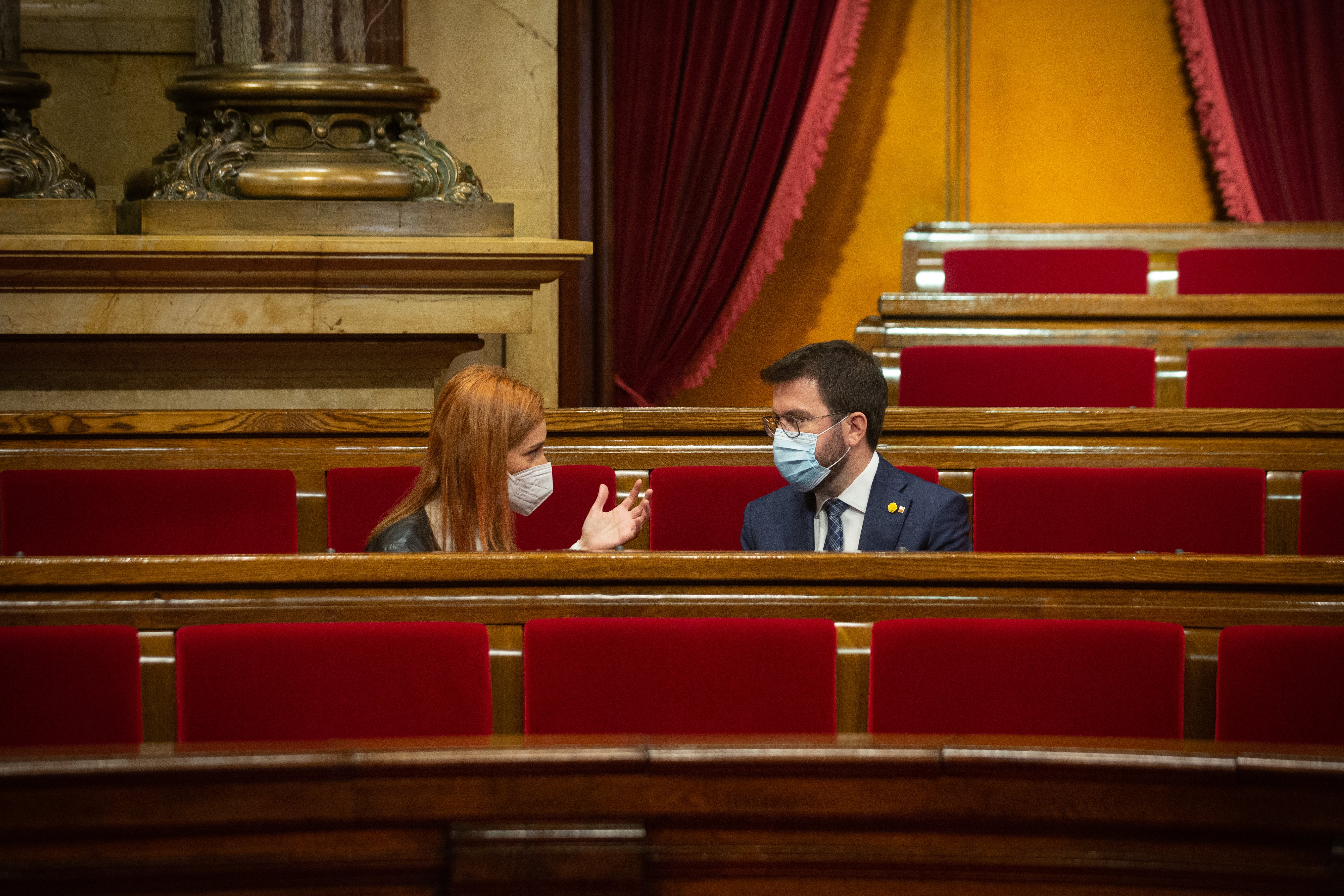 Partners in Madrid, divided over Aragonès: the Socialist veto vs Comuns' seduction