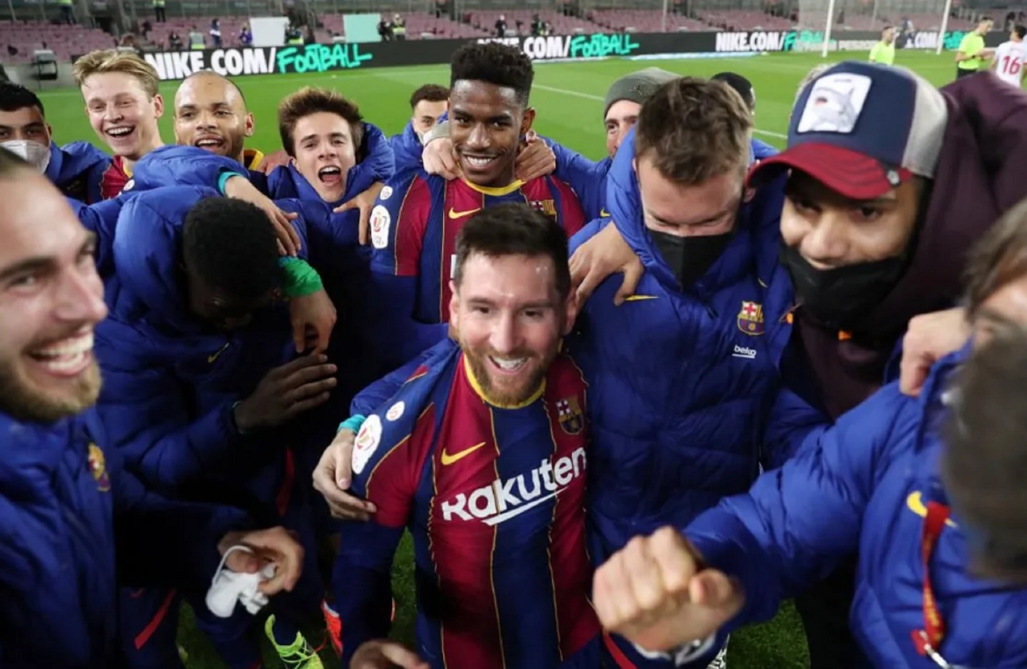 La espontánea reacción de Messi tras la remontada: el sueño es posible