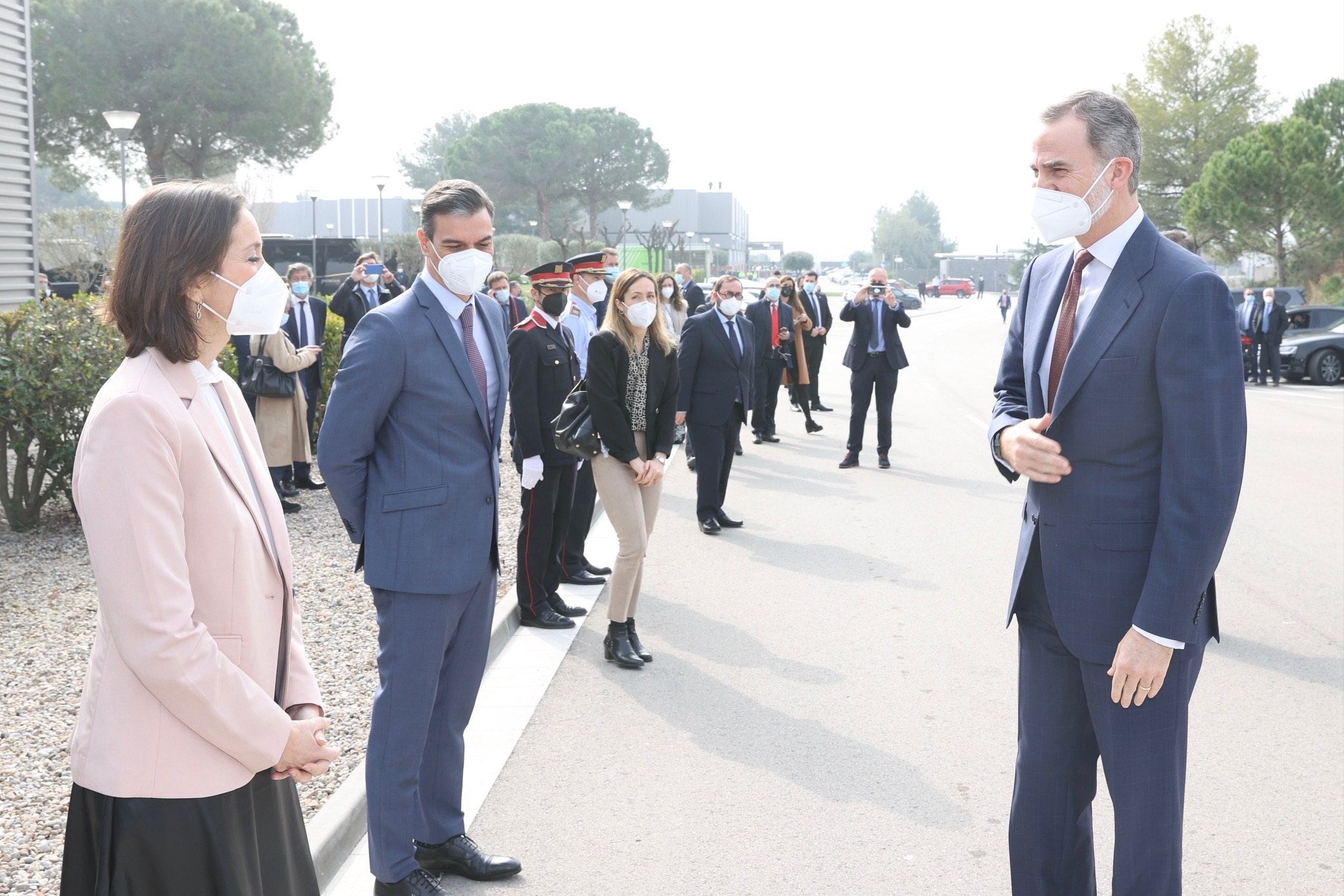 Sanchez Reyes Maroto Felipe VI @CasReal Sanchez Reyes Maroto Felipe VI @CasReal