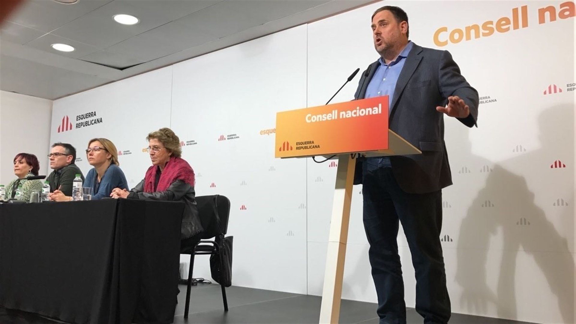 Junqueras asegura que los ciudadanos defenderán los presupuestos de la Generalitat