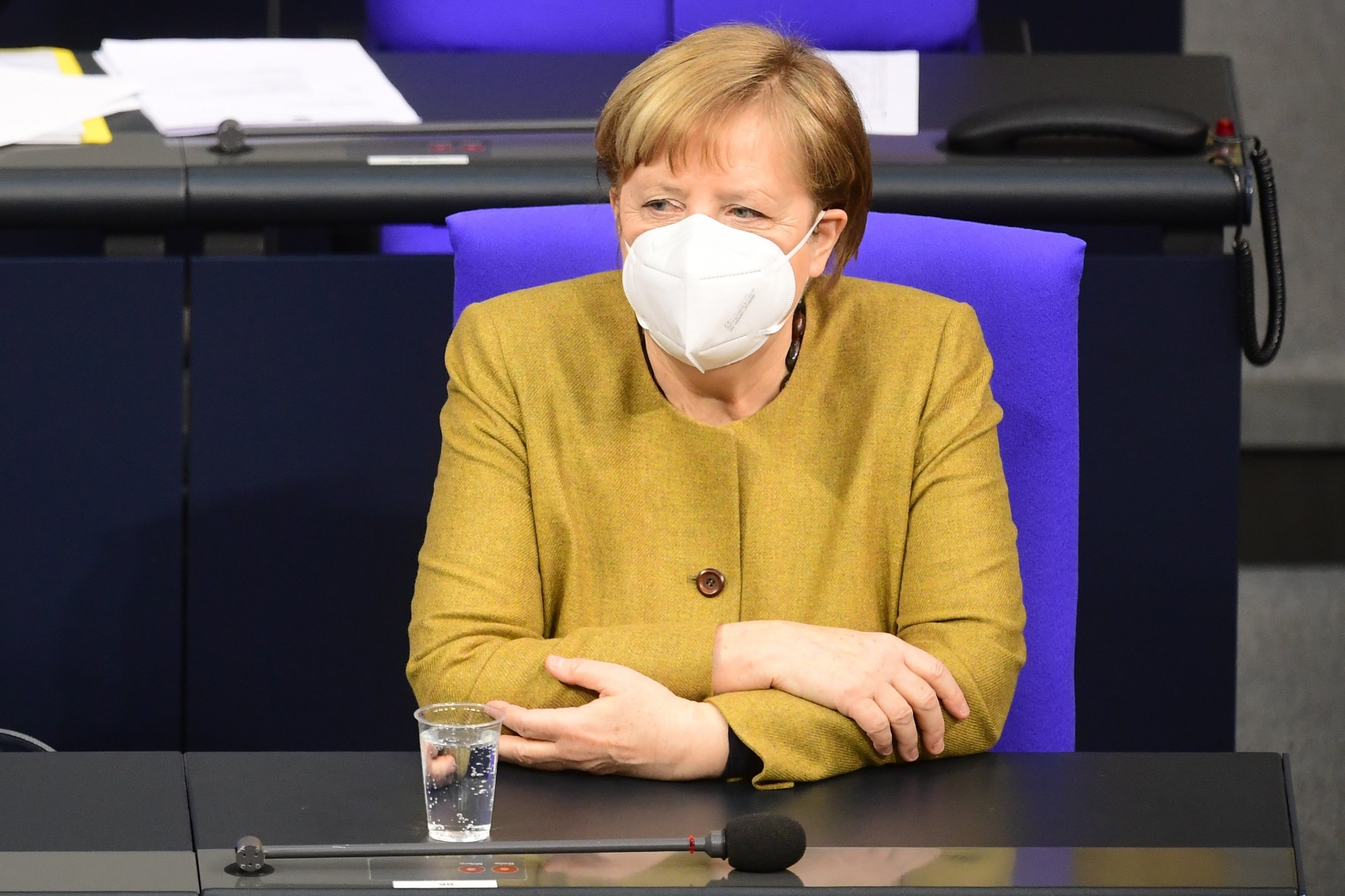 Canciller Alemana Angela Merkel - Efe