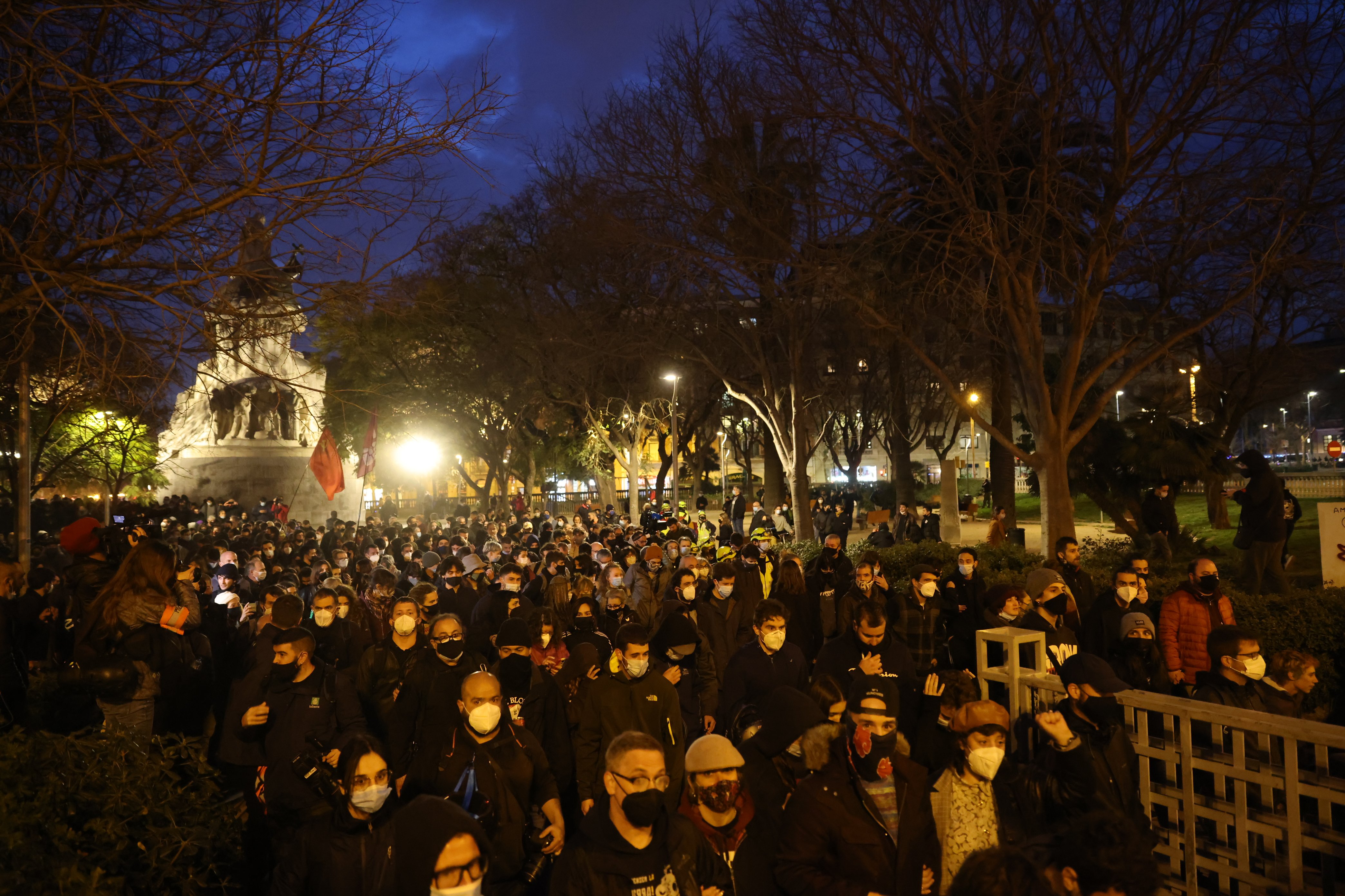 manifestación barcelona tetuan 6 de marzo pablo hasél protestas / Sergi Alcàzar