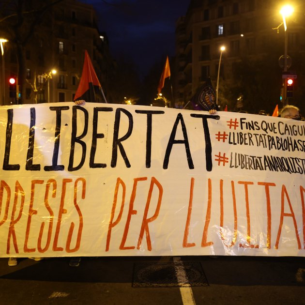 manifestación barcelona tetuan 6 de marzo pablo hasél protestas / Sergi Alcàzar