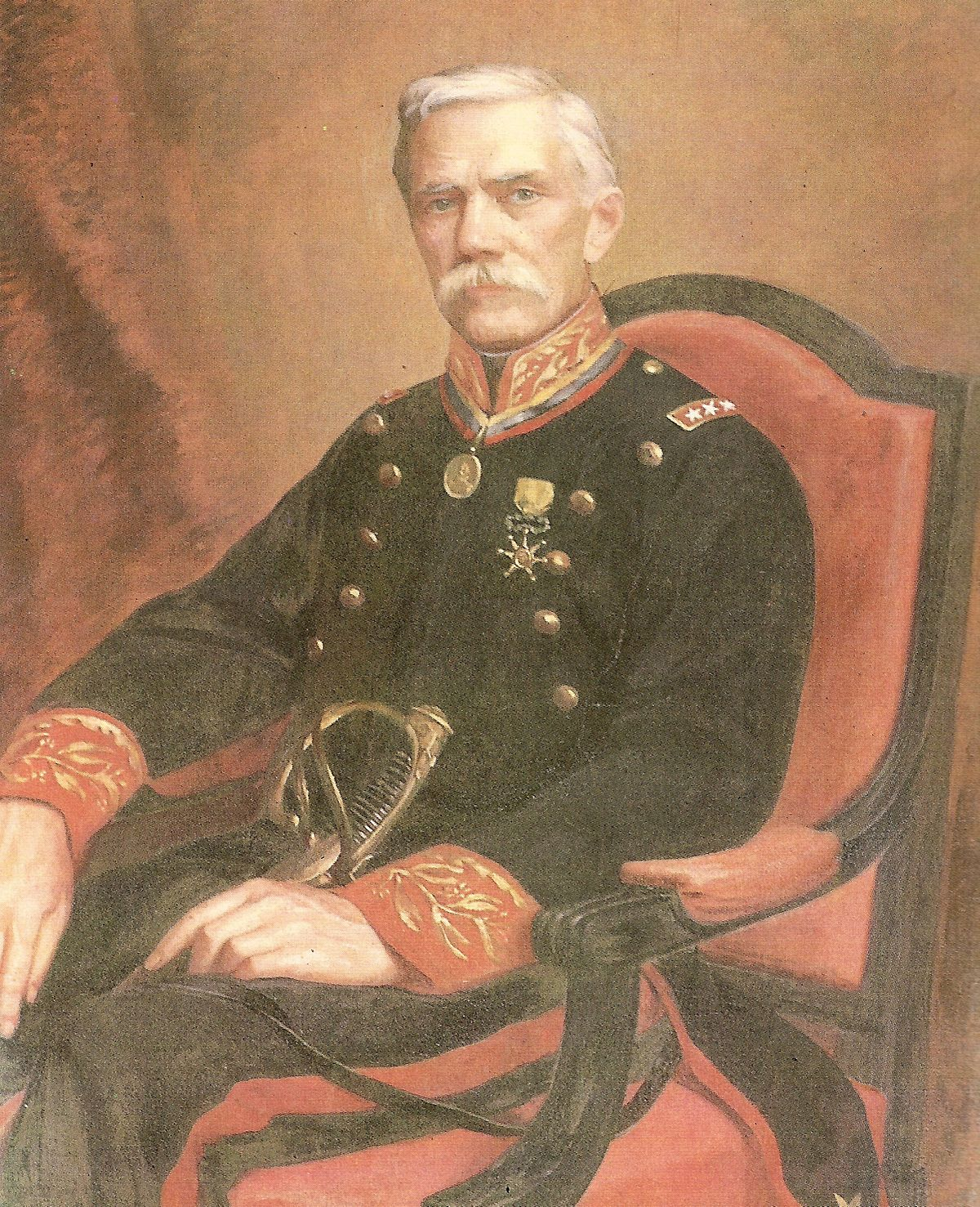 Teniente coronel Bartomeu Salom Borges. Font Palacio Federal Legislativo. Caracas