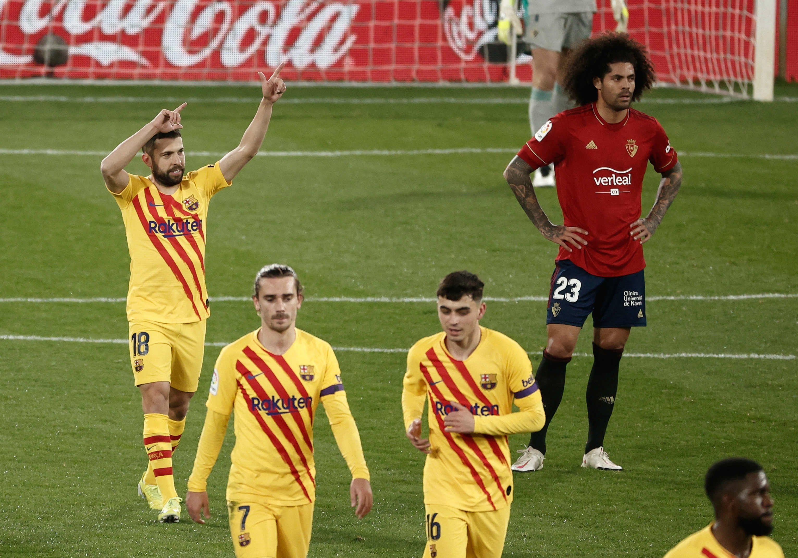 Així queda la Lliga després de la victòria del Barça contra l'Osasuna