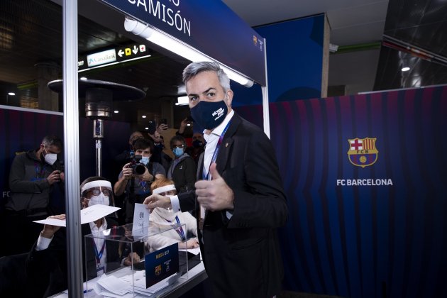 Victor Font vota eleccions FC Barcelona