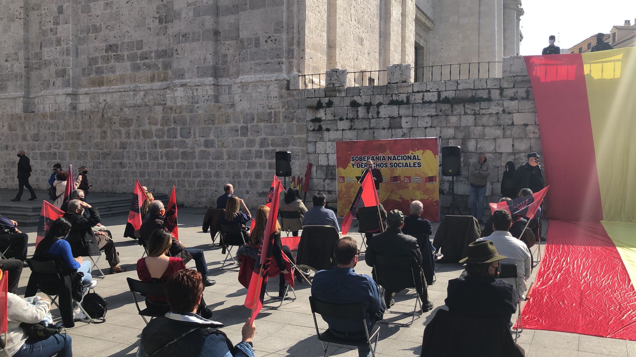 Més manifestacions falangistes autoritzades, a les portes del 8-M