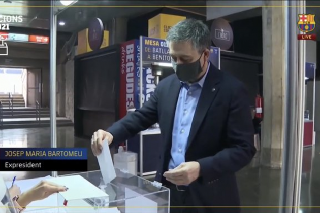 bartomeu votando barça TV