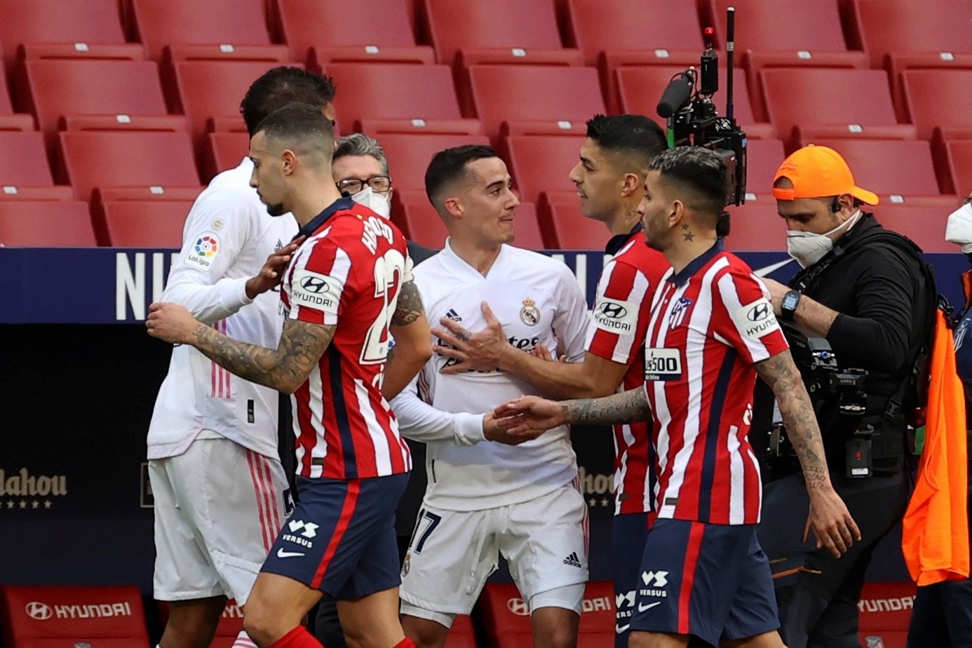 El Atlético explota contra el Real Madrid por las quejas arbitrales