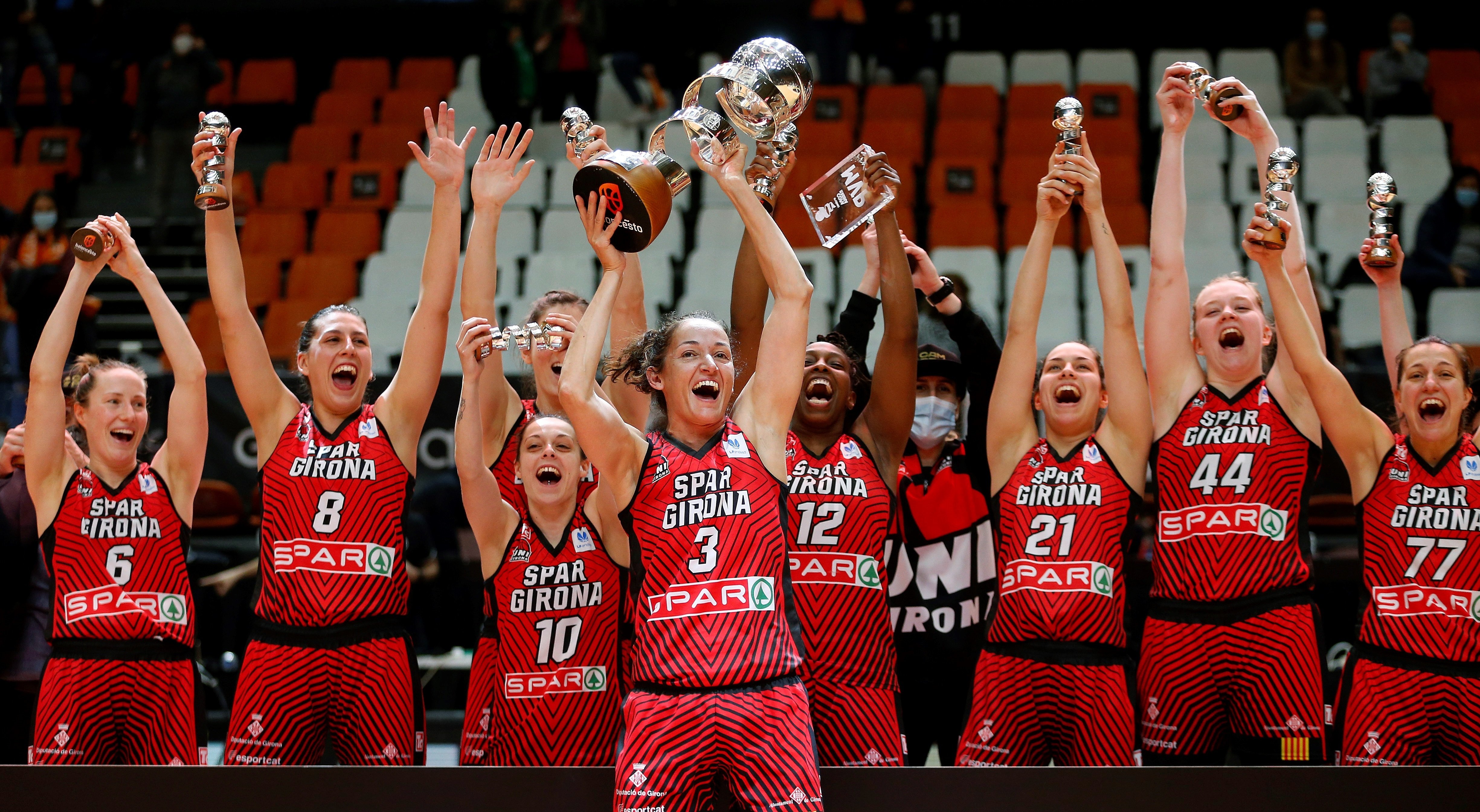 L'Uni Girona supera el València i guanya la seva primera Copa de la Reina