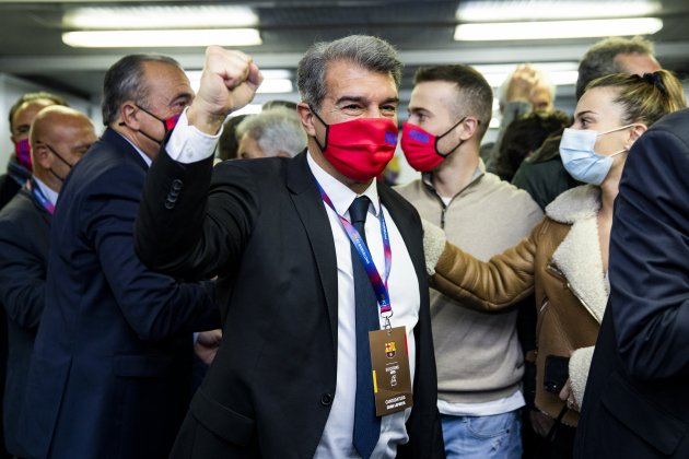 Joan Laporta celebra FC Barcelona @FCB