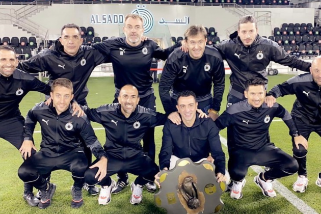 Xavi Hernandez campeon Liga Al Sadd Qatar @xavi