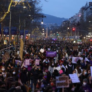 Manifestación 8-M Barcelona dia de la mujer - Sergi Alcàzar