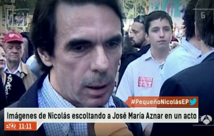 aznar y pequeño nicolas