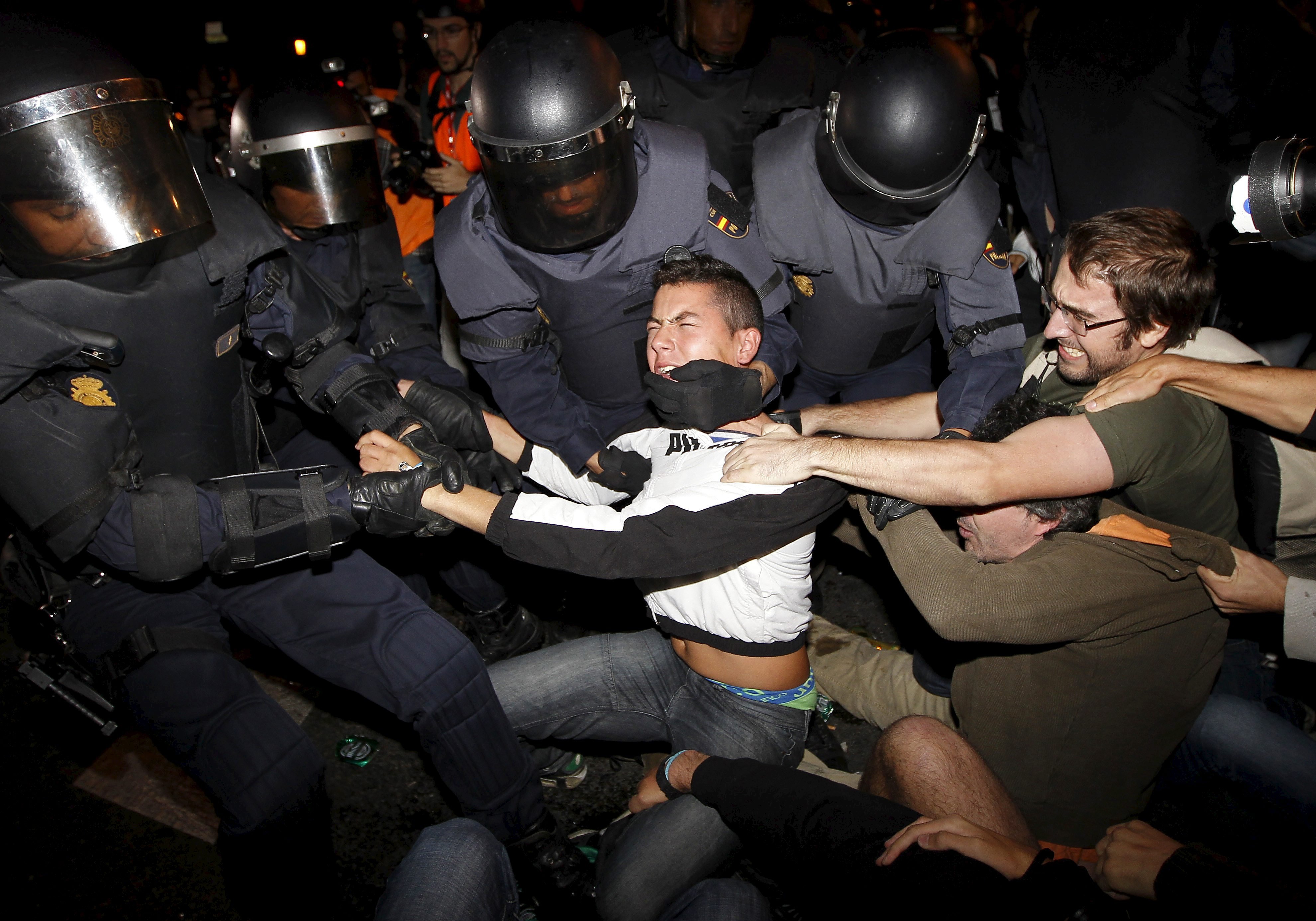 El TEDH condena España por la violencia policial en 'Rodea el Congreso'