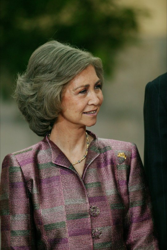 Sofía broche pedida Felipe Letizia 2003 GTRES